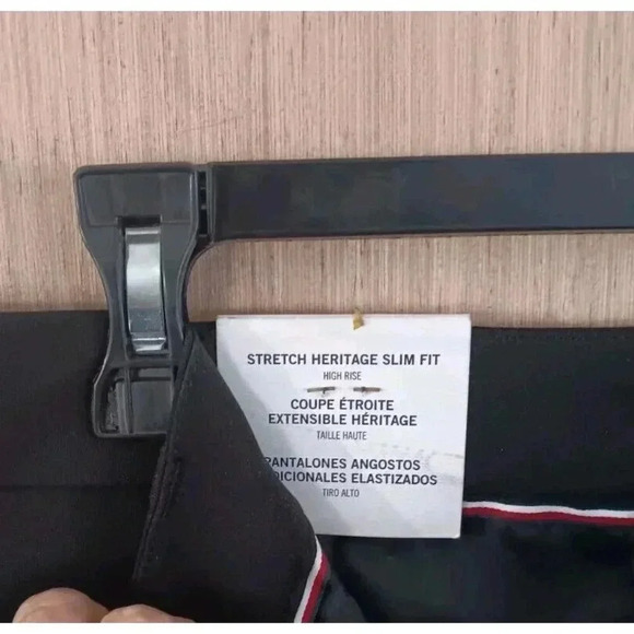 Tommy Hilfiger 14 Womens The Flex Heritage Slim‎ Pants High Rise - Picture 5 of 10